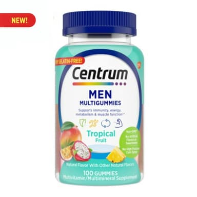 Centrum Men Tropical Fruit MultiGummies