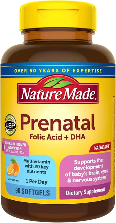Prenatal Multi + DHA Softgels
